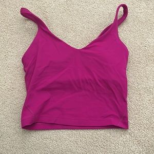 Magenta Lululemon align tank size 0